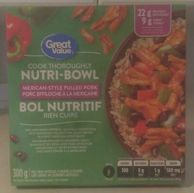 Mexican-Style Pulled Pork Nutri-Bowl
