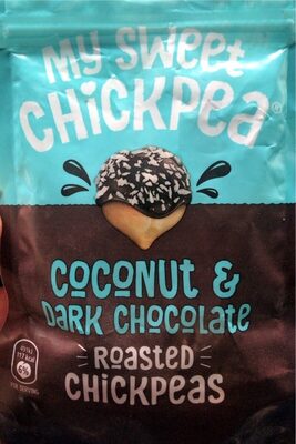 Coconut & dark chocolate roasted chickpeas