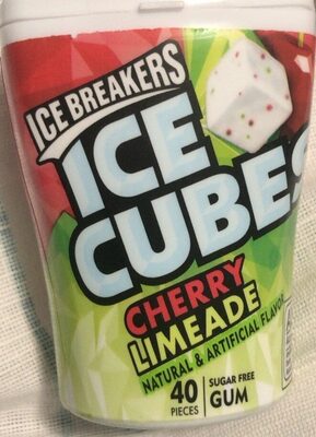 Ice breakers ice cubes cherry limeade