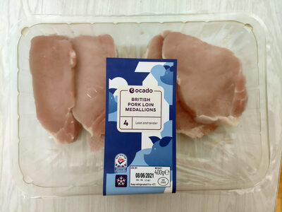 British pork loin medallions
