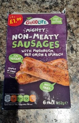 Might non-meaty sausages