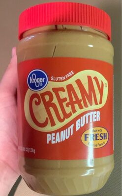 Kroger Creamy peanut butter 40 0z