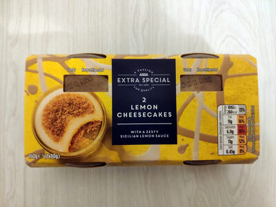 Lemon cheesecakes