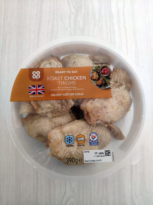 Roast chicken thighs