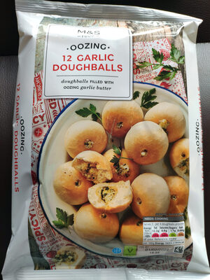 Oozing garlic doughballs