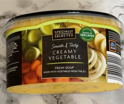 Creamy vegetable soup