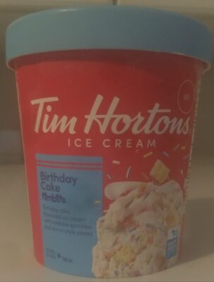 Birthday Cake Timbits Ice Cream