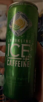 Sparkling Ice +Caffeine Citrus Twist