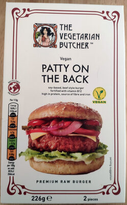 Patty on the back
