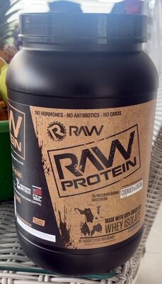 Raw Whey Isolate Protein Dark Chocolate