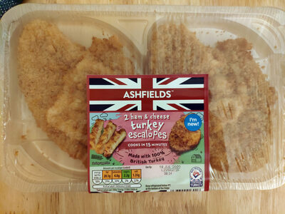 Ham and cheese turkey scalopes