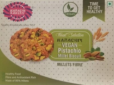 Vegan Pistachio Millet Biscuit