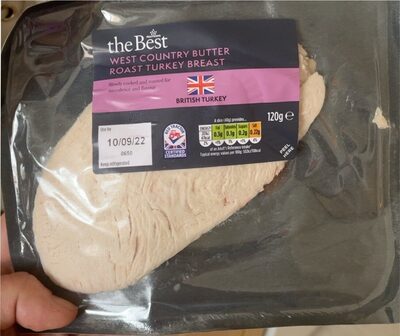 West Country butter roast turkey breast