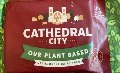 Cathedral city vegan cheese block