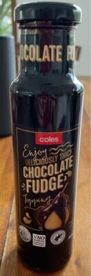 Coles Chocolate fudge topping