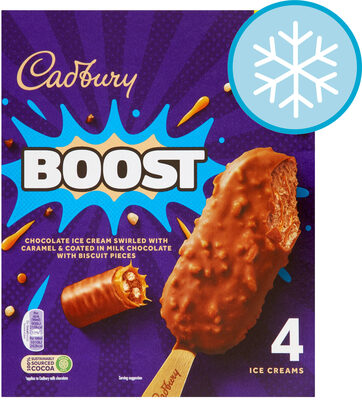 Cadbury Boost Ice Cream Sticks