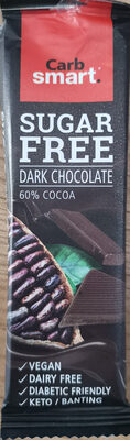 Sugar Free Dark Chocolate, 60% Cocoa
