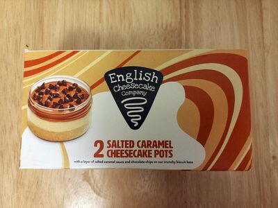 Salted caramel cheesecake pots