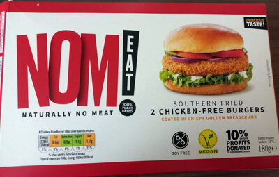 Southern fried chicken-free burgers