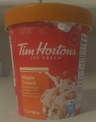 Maple Crunch Ice Cream