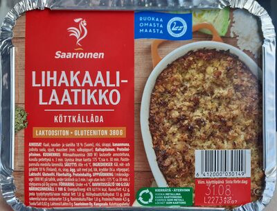 Saarioinen meat cabbage casserole