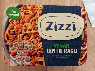 Vegan lentil ragu