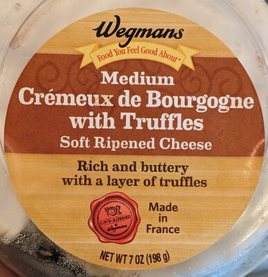 Medium Cremeux de Bourgogne with Truffles