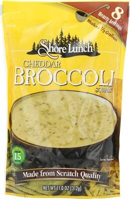 Cheddar broccoli soup mix