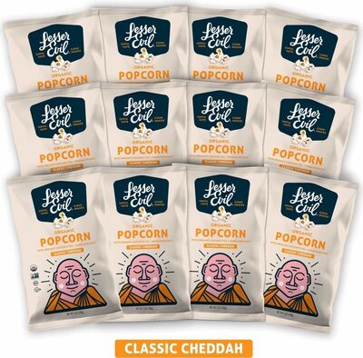 Organic popcorn