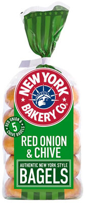 Tasty Bagels - Red Onion & Chive