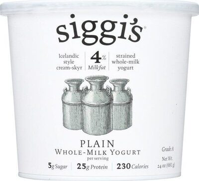 Plain Whole Milk Yogurt