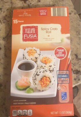 Spicy crab roll