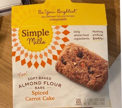 Spiced Carrot Cake Bars