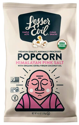 Organic popcorn