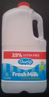Thurles Fresh Milk 2.5 Litre