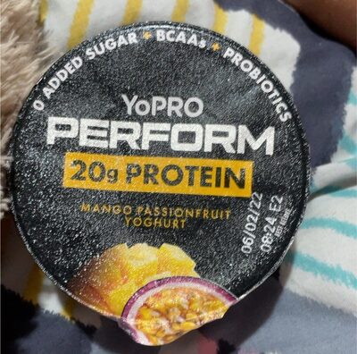 YoPRO PERFORM Mango Passionfruit
