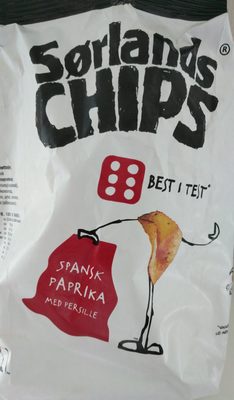 Sørlands CHIPS Paprika