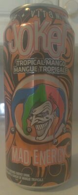 Tropical Mango Energy Drink