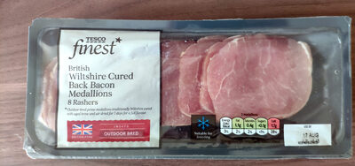 British Wiltshire Curre Back Bacon Medallions