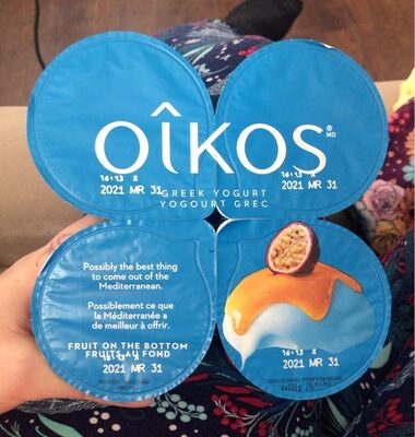 Oikos Greek Yogurt - Passion Fruit