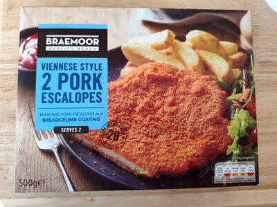 Viennese pork escalopes