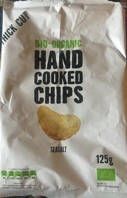 Bio-organic hand cooked chips