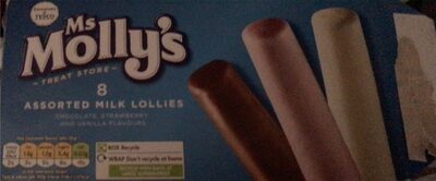 Ms Molly’s assorted milk lollies