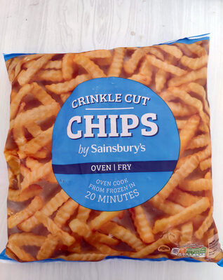 Crinkle cut chips