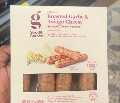 Smoked chicken sausage