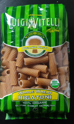 Organic Whole Wheat Rigatoni