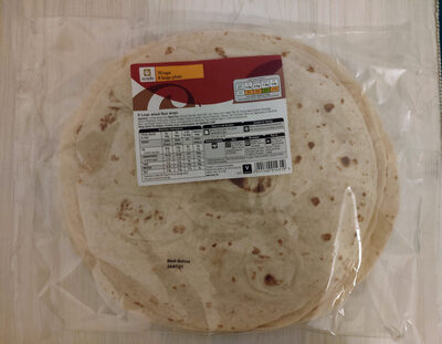 Large Plain Wraps