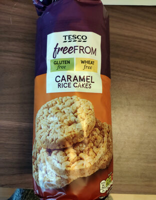 Caramel rice cakes