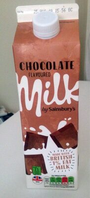 Chocolate flavoured milk