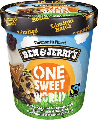 Ben and jerry's one sweet world ice cream